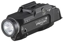 Streamlight 69473 TLR-10 G Flex 1000-Lumen Rail-Mounted Tactical Weapon Light with Integrated Green Aiming Laser, Rear Switch Options, and Key Kit, Black