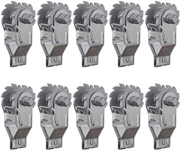 Fence Shock Electric Fence Wire Strainer, 10PCS Heavy Duty Inline Wire Tensioner, Wire Ratchet Tensioner for Electric Fence, Farm Fence
