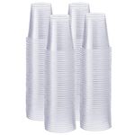 [500 Pack - 5 oz.] Clear Disposable Cups - Cold Party Drinking Cups