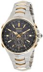 Seiko Men's 'COUTURA' Quartz Stainless Steel Casual Watch, Color:Two Tone (Model: SSG010)