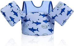 Toddler Swim Vest, Blue Shark Kids 