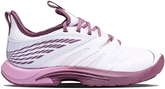 K-Swiss Women's Speed Trac Tennis Shoe, White/Grape Nectar/Orchid Haze, 7 M