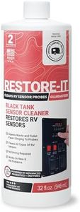 Unique Restore-It RV Sensor Cleaner Liquid – Cleans Dirty Sensor Probes for Misreading Black Tank Sensors – 2 Treatments (32 oz) Amazon-Exclusive Packaging