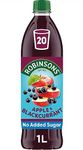 Robinsons Apple and Blackcurrant Squash No Added Sugar, 1L