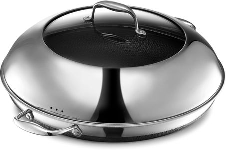HexClad 35cm Hybrid Frying Pan – Stainless Steel Non-Stick Skillet