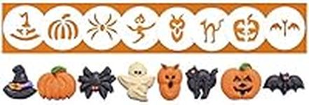 Halloween 8 Disk Set for Cookie Pre