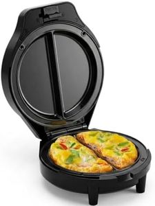 Nyrvexa Omelette Maker Electric,Nonstick Omelette Pan, Dual-Zone Omlet Maker Easy To Clean Cooking Gadgets for Home Dorm&Travel