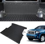 TIYURENER Truck Bed Mat Compatible with 2022 2023 2024 Toyota Tundra 5.5FT Truck Bed Mat Original Car Design Toyota Tundra Accessories Truck Bed Liner TPE Material Truck Bed Protection