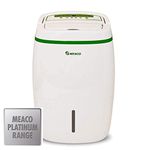 Meaco 20L Low Energy Dehumidifier for Home With Air Purifier Hepa Filter For Damp Condensation, Mould Removal multi-room coverage Exclusive 3 Year Warranty Laundry Drying Free Led Keyring (20 Litre)