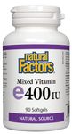 Mixed Vitamin E 400 IU, Natural source (90 Softgels)