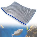 HASTHIP® 30 * 40cm High Density 8 Layer Cotton Reusable Fish Tank Aquarium Filter Pad,Sponge Filter,Cuttable Filters for Medium Fish Tank