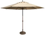 Tropishade 11' Umbrella with Premium Beige Olefin Cover