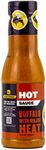 Buffalo Wild Wings Hot Wing Sauce - Buffalo With a Major Heat - One 12 fl oz (355 ml) Resealable Bottle