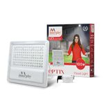 Murphy Lens Model 100W LED Waterproof with Auto On/Off Day Night Light Sensor Flood Light : Pack of 1 (Cool White BIS Approved)
