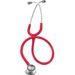 3M Littmann Classic II Pediatric Stethoscope, 2113R, Stainless Steel Chestpiece, 71 cm (28") Red Tube