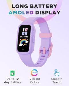 BIGGERFIVE Vigor 3 Kids Fitness Tracker – Activity & Sleep Monitor
