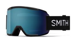 SMITH OPTICS SQUAD Ski- Snowboardbrille Black - ChromaPOP Sun Blue Mirror NEU