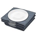 Navaris Electric Plate Warmer - 10 Plate Blanket Heater Pockets for Warming Dinner Plates to 74 Degrees in 10 Minutes - Grey Compact Folding Design