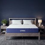 LIFEMENT King 10 Inch Gel Core Grid Mattress, Advanced Gel Core Grid, Medium Firm, Motion Isolation & Pressure Relief, CertiPUR-US Certified