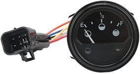 Aramox Club Car Battery Fuel Meter Gauge Charging State Indicator F-1 2-E Display Range Replacement for EZGO RXV Electric Gas 48V 2008‑up OEM: 612314