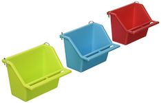 Prevue Pet Products BPV1265 12-Pack Birdie Basics Perch Cup with Display Box, 6-Ounce, Colors Vary