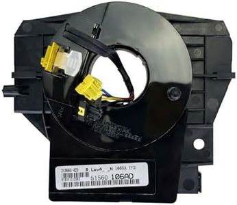 Steering Angle Sensor Compatible with Jeep Wrangler JK 2007-2018, Compass, Patriot, Dodge Avenger, Caliber, Chrysler 200 - Replaces 5156106AG 5156106AD 68003216AA