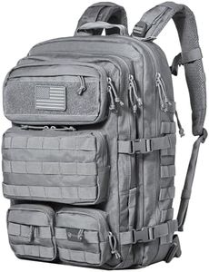 Falko Tactical Backpack for Men and Women 50L Backpack 2.4x Stronger Large Military Molle Rucksack, Bugout Backpack Outdoors