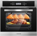 AMZCHEF Single Wall Oven 24" Built-
