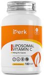 iperk Liposomal Vitamin C 500mg | High Strength 180 Capsules | 90 Days Supply Non-GMO | Made in The UK