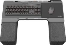 Couchmaster® CYCON² Fusion Grey, Couch Gaming Desk for Mouse & Keyboard (for PC, PS4/5, XBOX One/Series X), ergonomic lapdesk for couch & bed