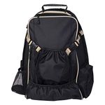 Huntley Equestrian Deluxe Equestrian Backpack, Black, One Size