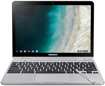 Samsung Chromebook Plus V2, 2-in-1, 4GB RAM, 32GB eMMC, 13MP Camera, Chrome OS, 12.2", 16:10 Aspect Ratio, Light Titan (XE520QAB-K01US)