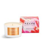 NEOM- Christmas Wish Luxury Scented Candle | Cinnamon, Mandarin & Tonka Bean | Christmas Gift… (Travel Size)