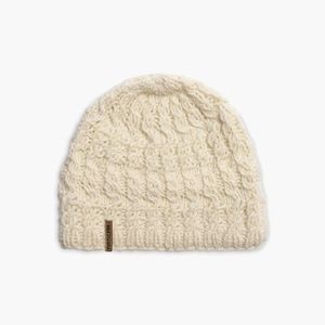 Turtle Fur Nepal Women's Mika Hand Knit Wool Beanie, White