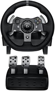 Logitech G920 Driving Force Racing Wheel for Xbox One and PC - Cable - USB - Xbox One, PC (Renewed)