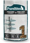 PureBites Minnow Freeze Dried Cat Treats, 1 Ingredient, Made in USA, 1.09oz