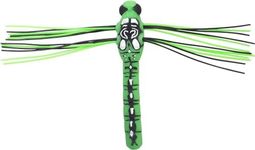 LUNKERHUNT Dragonfly Lure | Most Realistic Topwater Fishing Lures for Bass, Double Skirted Wings, Perfect Trouth and Pike Lure, Weedless Bait (Pondhawk)