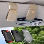 Teoenix Sunglass Holder for Car, 2 