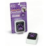 Hunger For Words Talking Pet Doorbell - 1 Piece Recordable Speech Buttons for Pets, Pet Supplies, Dog Training and Obedience Games, Multicolor