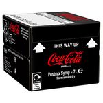 Zero Sugar Coca Cola Bag in Box Post Mix Syrup 7L