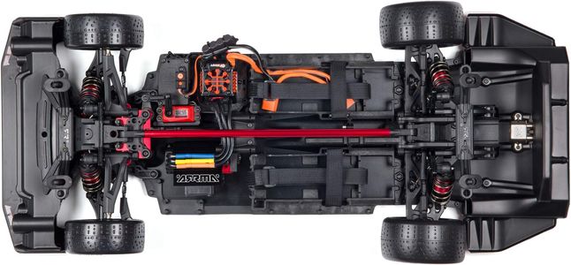 ARRMA Felony 6S BLX RC Car – Orange High-Speed Remote Control Vehicle
