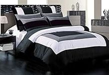 Luxton Amore Black White Quilt Cove