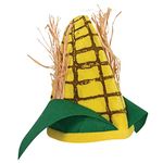 Beistle Plush Corn Cob Hat