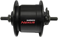 SHIMANO Unisex - Adult DH-C3000-3N Hub Dynamo, Black, One Size