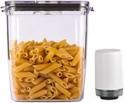 FEBEEK 2.8L Airtight Sealed Fresh-keeping Food storage Container with Vacuum Electric Pump for Meats, Pickles, Spices, Salads, Jams, BPA-Free