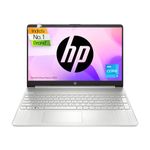 HP Laptop 15s, 11th Gen Intel Core i3-1115G4, 15.6-inch (39.6 cm), FHD, 8GB DDR4, 512GB SSD, Intel UHD Graphics, Thin & Light, Dual Speakers (Win 11, MSO 2021, Silver, 1.69 kg), fq2717TU