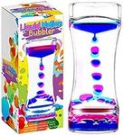 LIVOND Liquid Motion Bubbler Sensory Timer, 2 Minute – Big Calming Sensory Bubble Toy for Kids with Autism ADHD Anxiety or Special Needs (Single Pack)