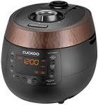 (CRP-R0607F) CUCKOO 6-Cup Pressure Rice Cooker & Warmer, Multi-Functional, Slow Cooker, GABA, Timer Brown