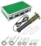 Magnetic Induction Heater Kit, 1000W 110V Hand Held Automotive Flameless Heat Bolt Buster Tool For Rusty Screw Removing with 8 Coils and Box