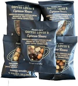 Trader Joe's Coffee Lover's Chocolate-Covered Espresso Beans, 2.5 oz (Pack of 5)